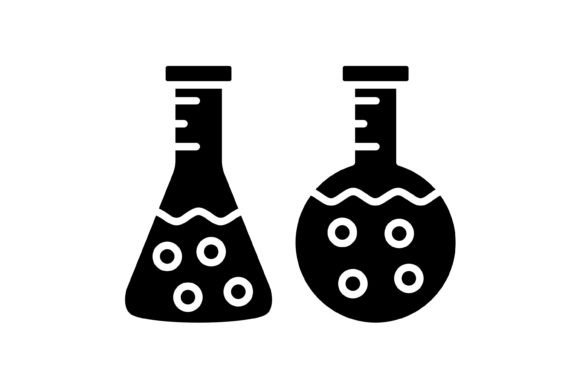 Flask Glyph Icon: A Versatile Asset for Modern Design