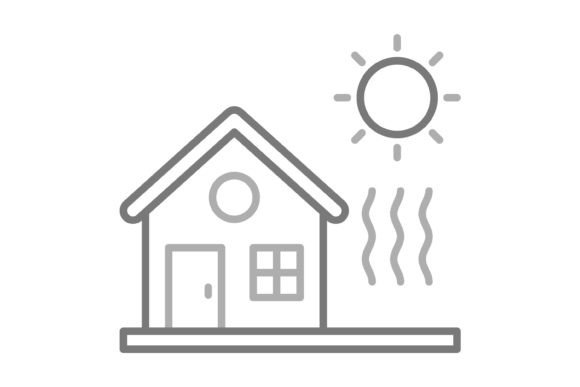 Heat Waves Greyscale Line Icon: A Designer's Guide
