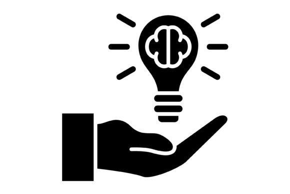 Idea Glyph Icon: A Modern Visual Language for Clear Communication