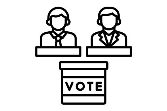 Modernizing Political Design with the Elections Outline Icon