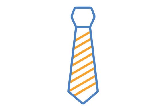 Necyie Blue & Orange Line Icon: A Versatile Visual Toolkit