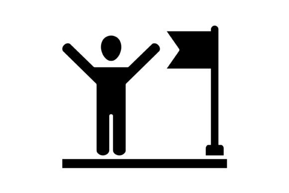 Success Glyph Icon: A Versatile Asset for Modern Design