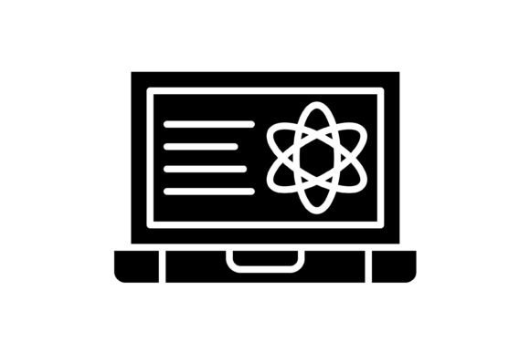 The Laptop Glyph Icon: Your Go-To Asset for Modern Digital Design