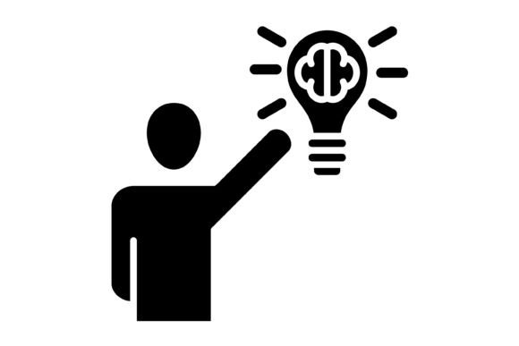 The Thinking Glyph Icon: A Visual Cue for Clarity and Focus
