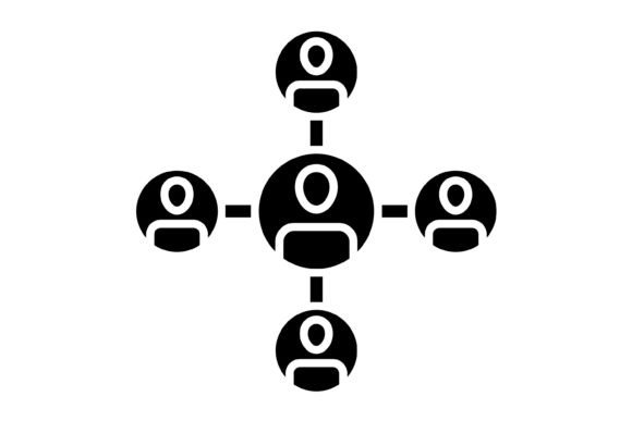 Visualize Your Workflow with the Organization Chart Glyph Icon